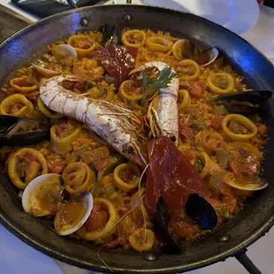 Seafood Paella