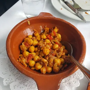 Garbanzos Fritos