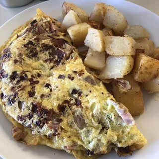 Meat omelet