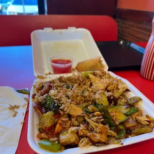 Kung Pao Chicken fried rice