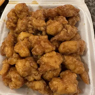 Orange chicken