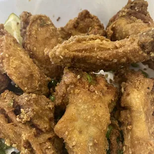 This is my free salt and pepper wings