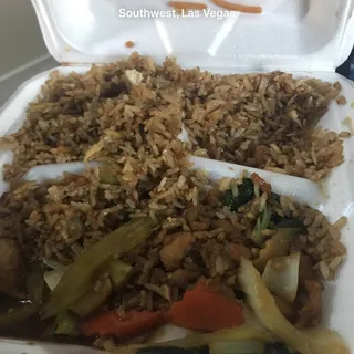 Large BBQ Pork Fried Rice