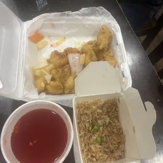 Large Shrimp Fried Rice