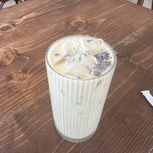 Iced Lavender Kiss Latte