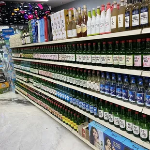 Soju aisle