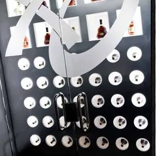 a black and white bathroom