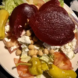 Greek side salad