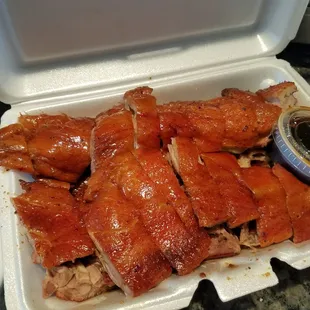 Roasted duck