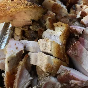 Roasted pork