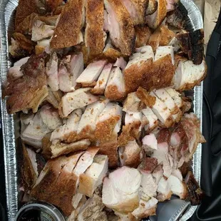 Roasted pork