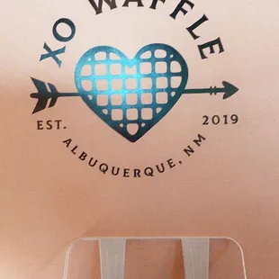 Sign for XO Waffle