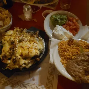 mexican food on a table
