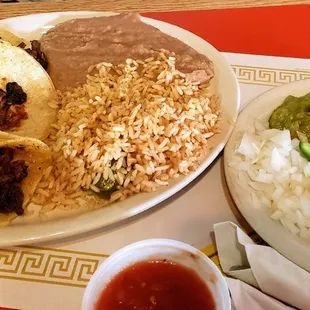 Carne Asada Tacos at Xochimilco