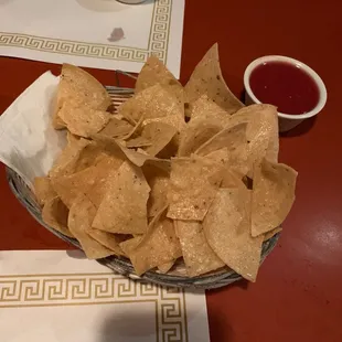 Chips and salsa baby