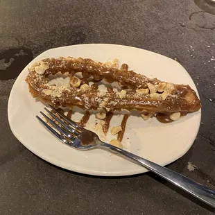 Pistachio Glazed Churros