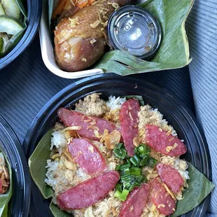 Xoi ga (rotisserie chicken)