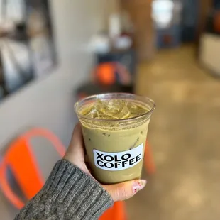 Pistachio espresso so good !!