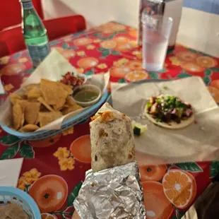 surf and turf burrito for $13.95