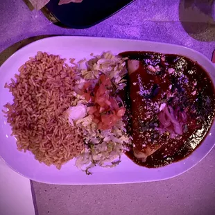 Mole Enchiladas