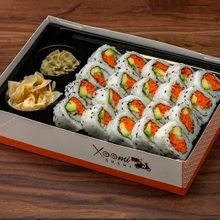 a box of sushi