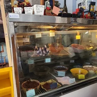Truffle display case