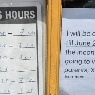 Closed until 6/26/2023