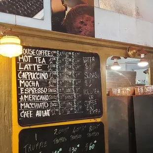 Drink Menu