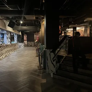 The club space in the back