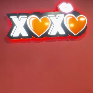 the neon sign