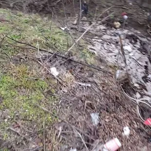 an standing on the edge of a cliff