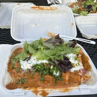 Butter Chicken Rice Bowl