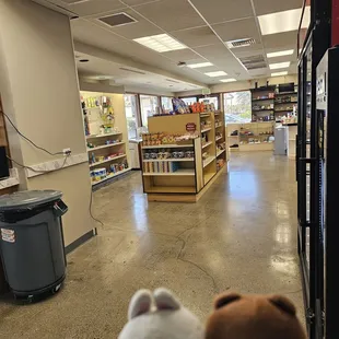 Convenience store side...