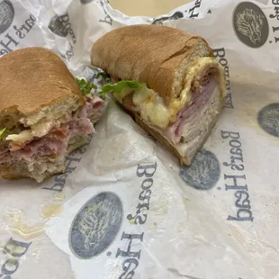 Chicken Club for $12!  Boar&apos;s Head meat and toasted bun!  Huge and ono!