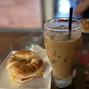 Ba&apos;Gell and Iced latte