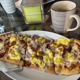 Breakfast Flatbread Pizza