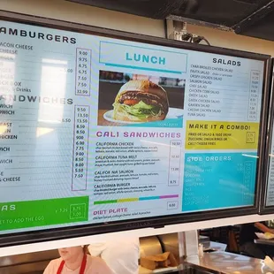 Latest Menu $ as of 11/22/23