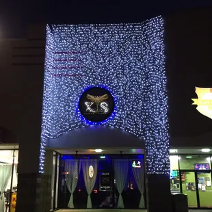 the outside of the building