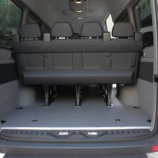 Lots of cargo room for carry on and luggages