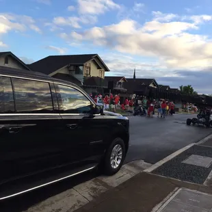 Our GMC Yukon XL on set for TV production
