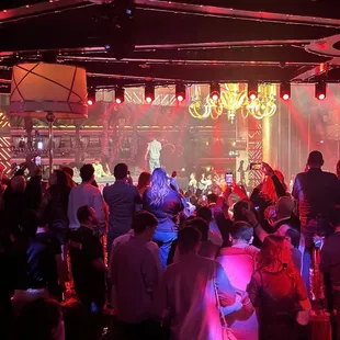 Back Wall Table at XS for Chainsmokers