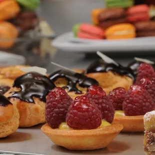 Raspberry tartlettes