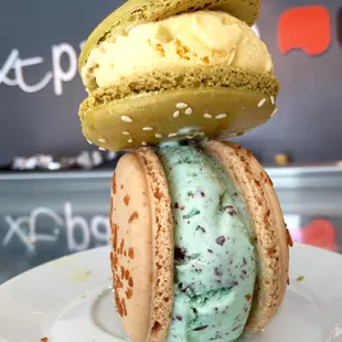 Ice Cream Macarons