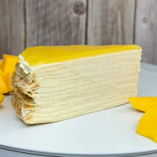 Mango Mille Crepe Cake