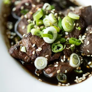 Teriyaki Steak Bites $11