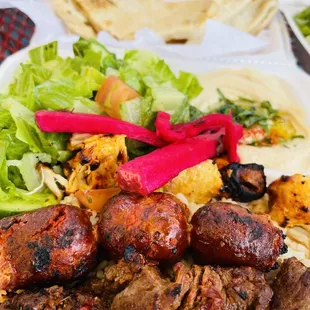 Combination plate