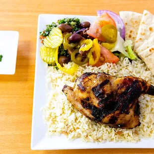 Grilled Half Chicken