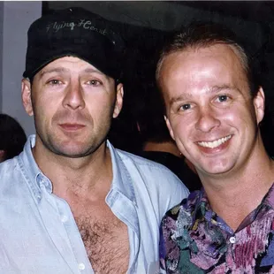 I was Bruce Willis double