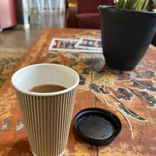 Coffee and Seating Area