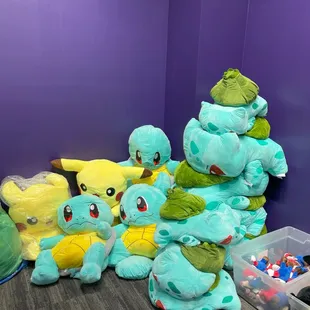 Large plush ready to be traded up for